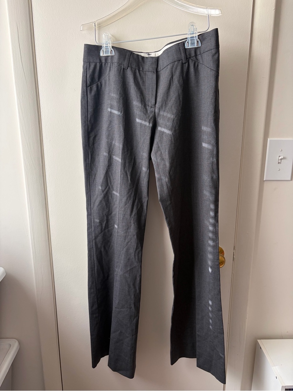 Theory Charcoal Gray Dress Pants